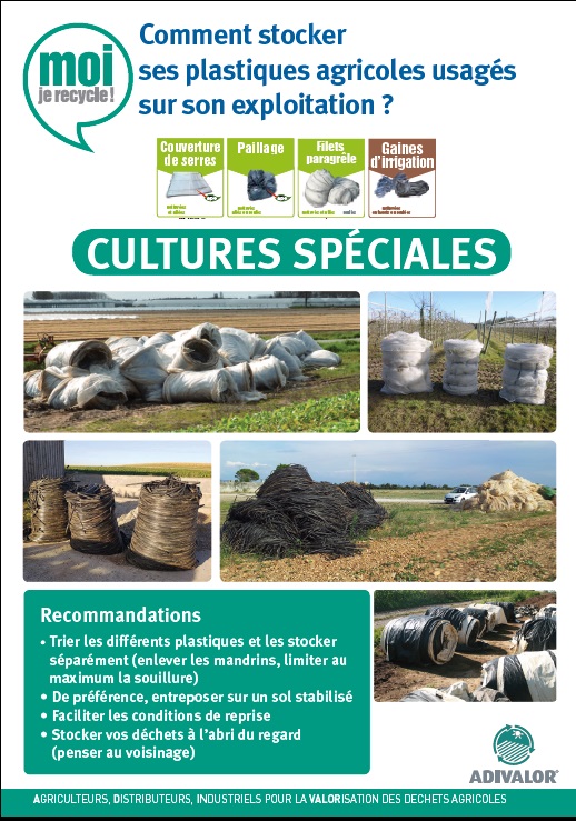 stockage cultures spéciales